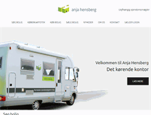 Tablet Screenshot of anjahensberg.dk